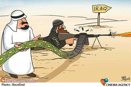 کاریکاتور داعش