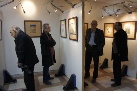 نمایشگاه کارتون هنرمندان مشهدی
