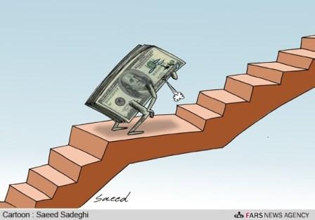 کاریکاتور دلار