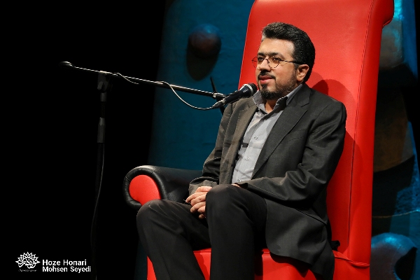 سید محمد سادات اخوی در محفل طنز در حلقه رندان
