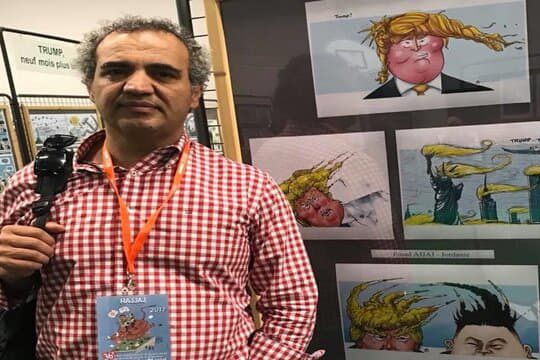 عماد حجاج کارتونیست اردنی
