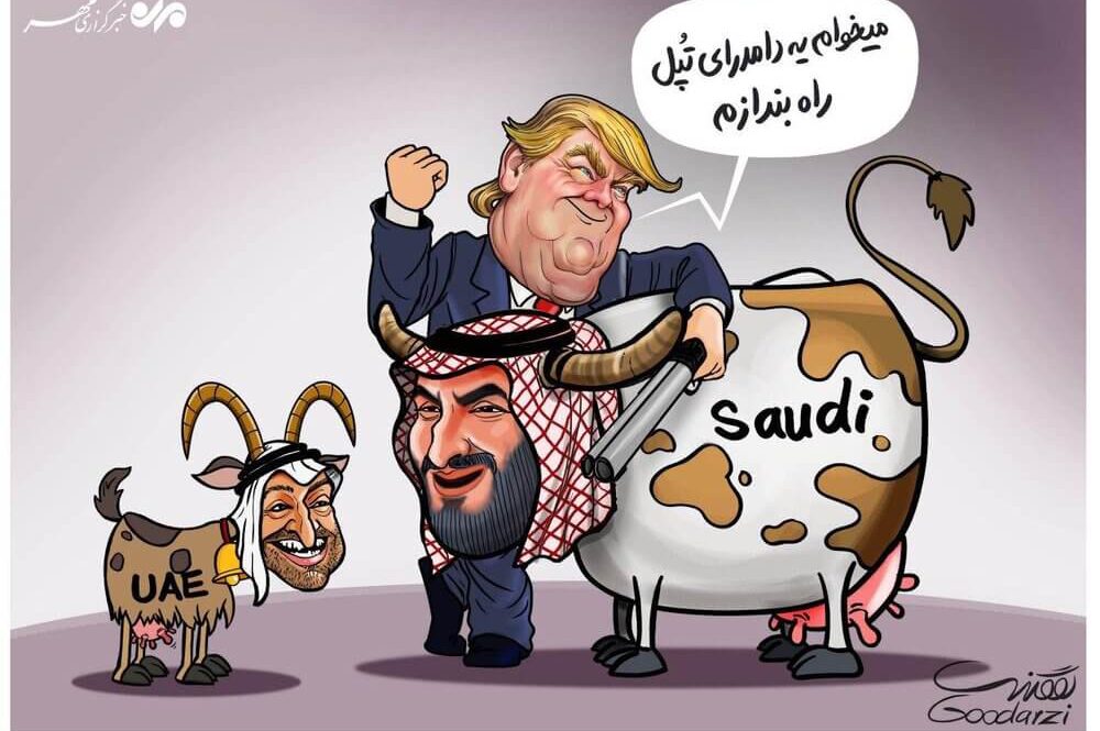 اگر نگاه چپی سوی مرز ما بکنی/فرو کنند به حَلقت هزار بالستیک/شعر طنز