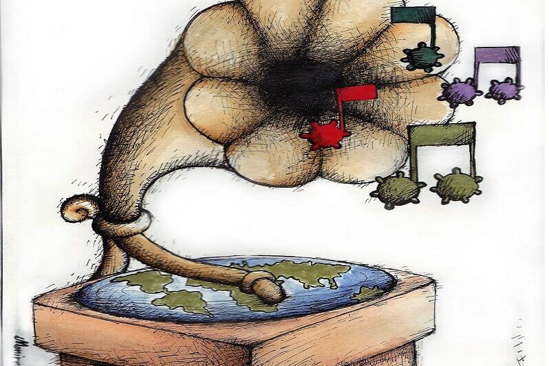 اثر منیره احمدی در جشنواره کاریکاتور کرواسی ۲۰۲۰
